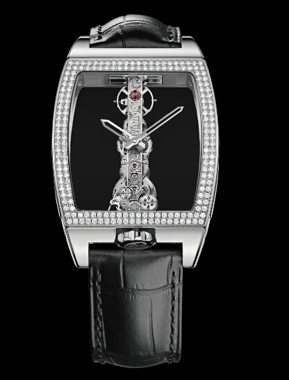 Corum Golden Bridge Diamonds White Gold watch REF: 113.161.69/0001 0000 Review
